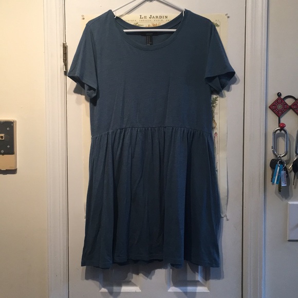 Blue babydoll dress - Picture 1 of 3